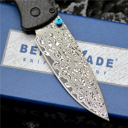 Carbon Fiber Stainless Steel Folding Knife