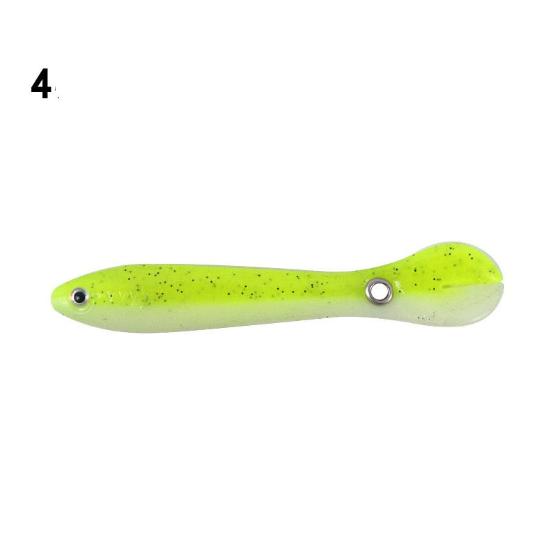 Bionic Bait For Two-color Soft Loach Fishing