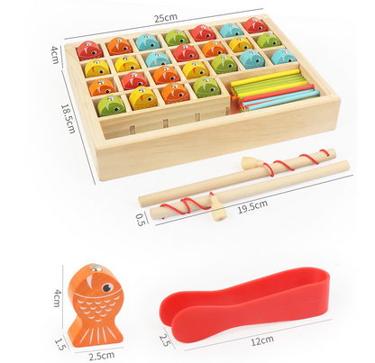 Multifunctional fishing learning box