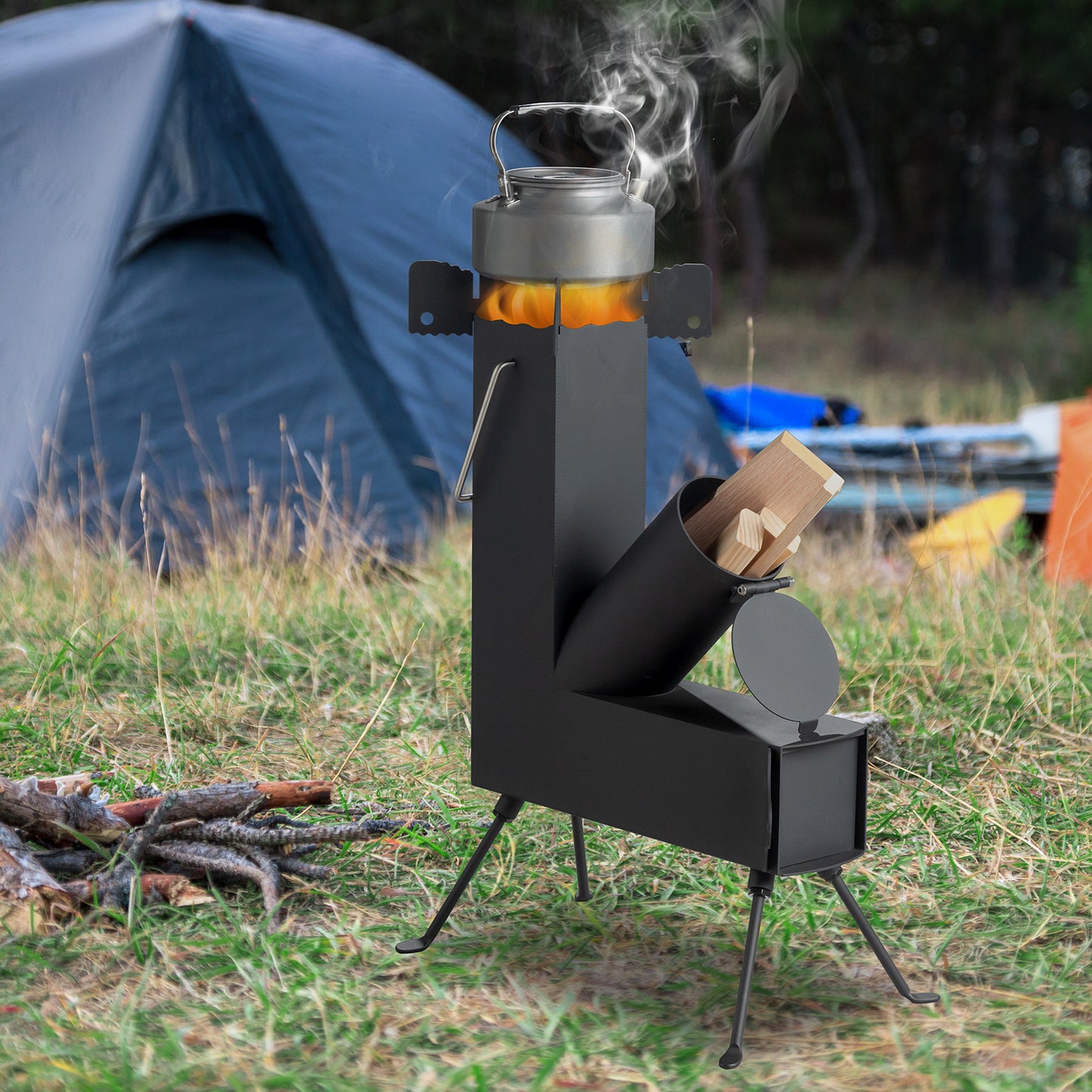 Ultimate Camping Rocket Stove