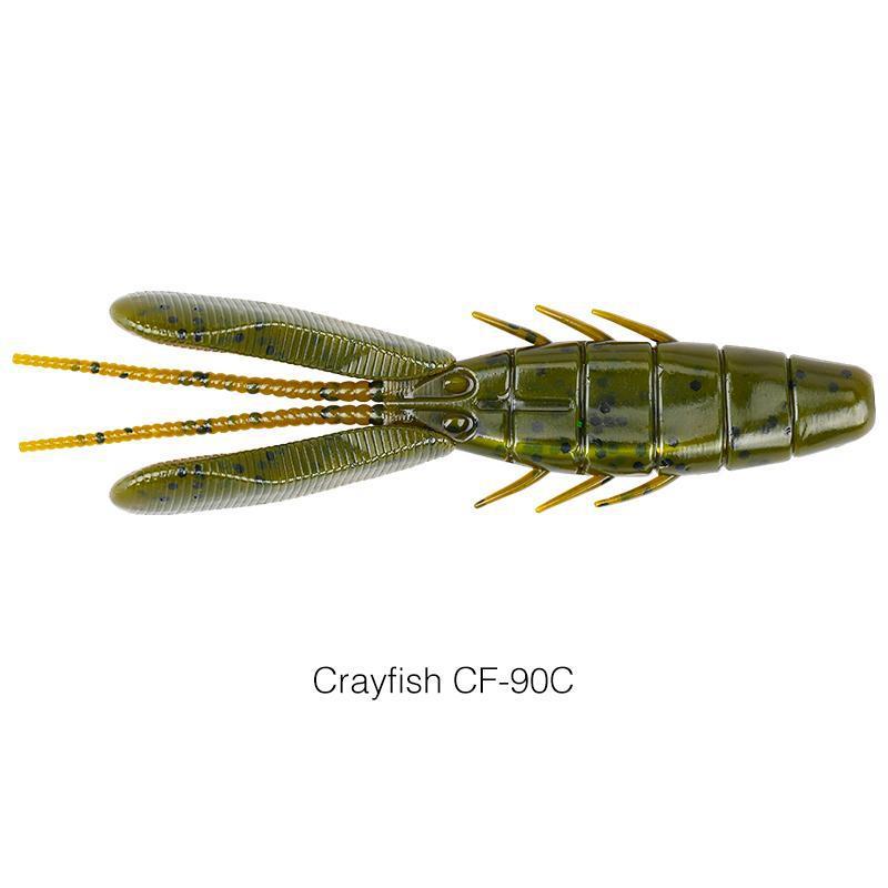 Shrimp Bait 90mm8g For Soft Worm Black Pit Bass