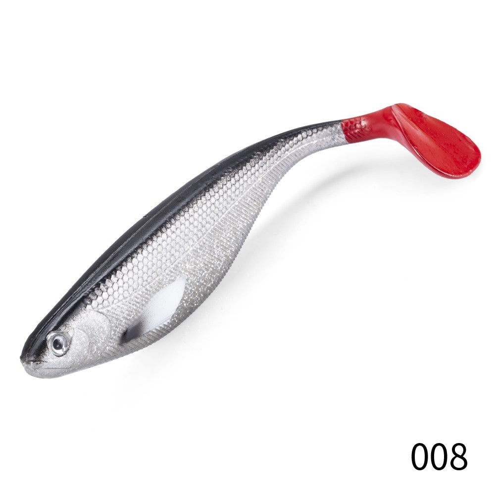 Luya T-tail Soft Bait Fish Made Of Biomimetic PVC Material