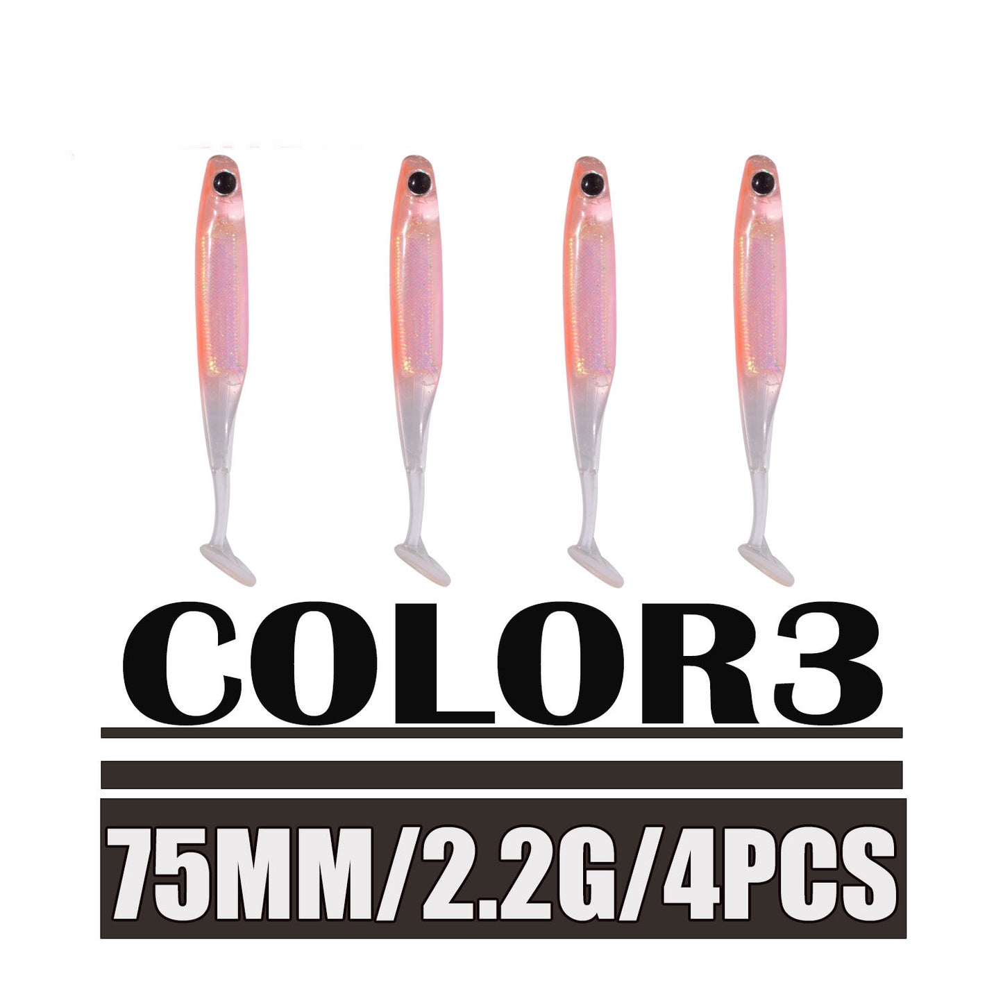 Home Fashion Reflective Roadrunner Soft Lures