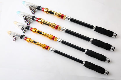 Fishing Rod Spinning Carbon Fiber Telescopic