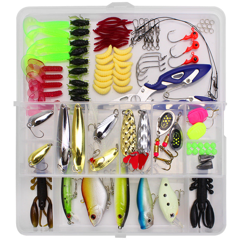 Lure Bait 101 Pieces Set Cross Border  Merchant  One Piece Of Weihai Fishing Gear