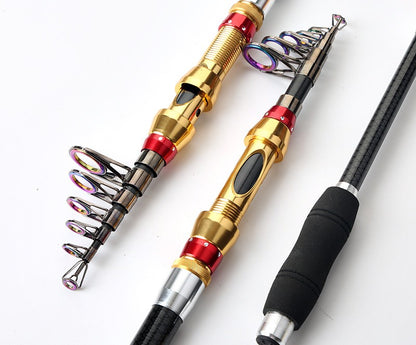 Fishing Rod Spinning Carbon Fiber Telescopic