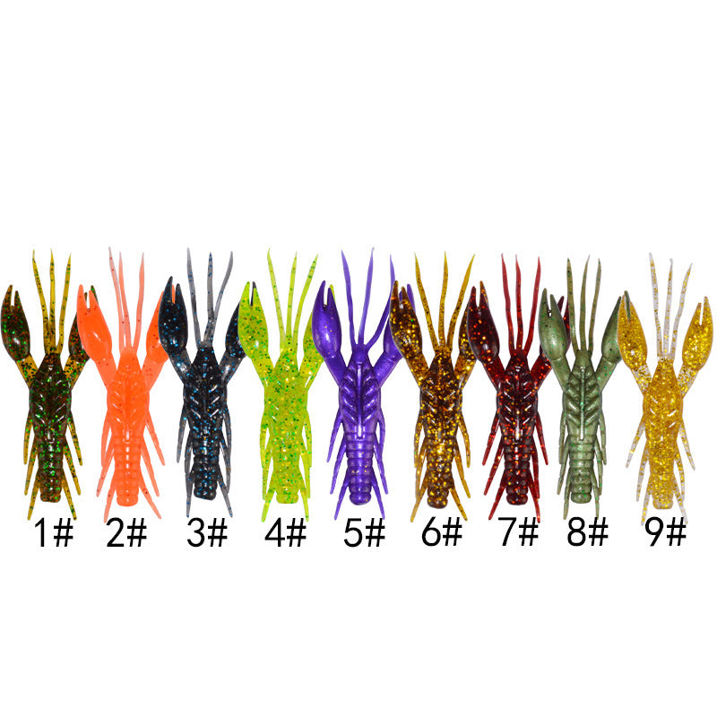 Luya Soft Bait Shrimp Type Soft Insects Fake Bait Soft Insects