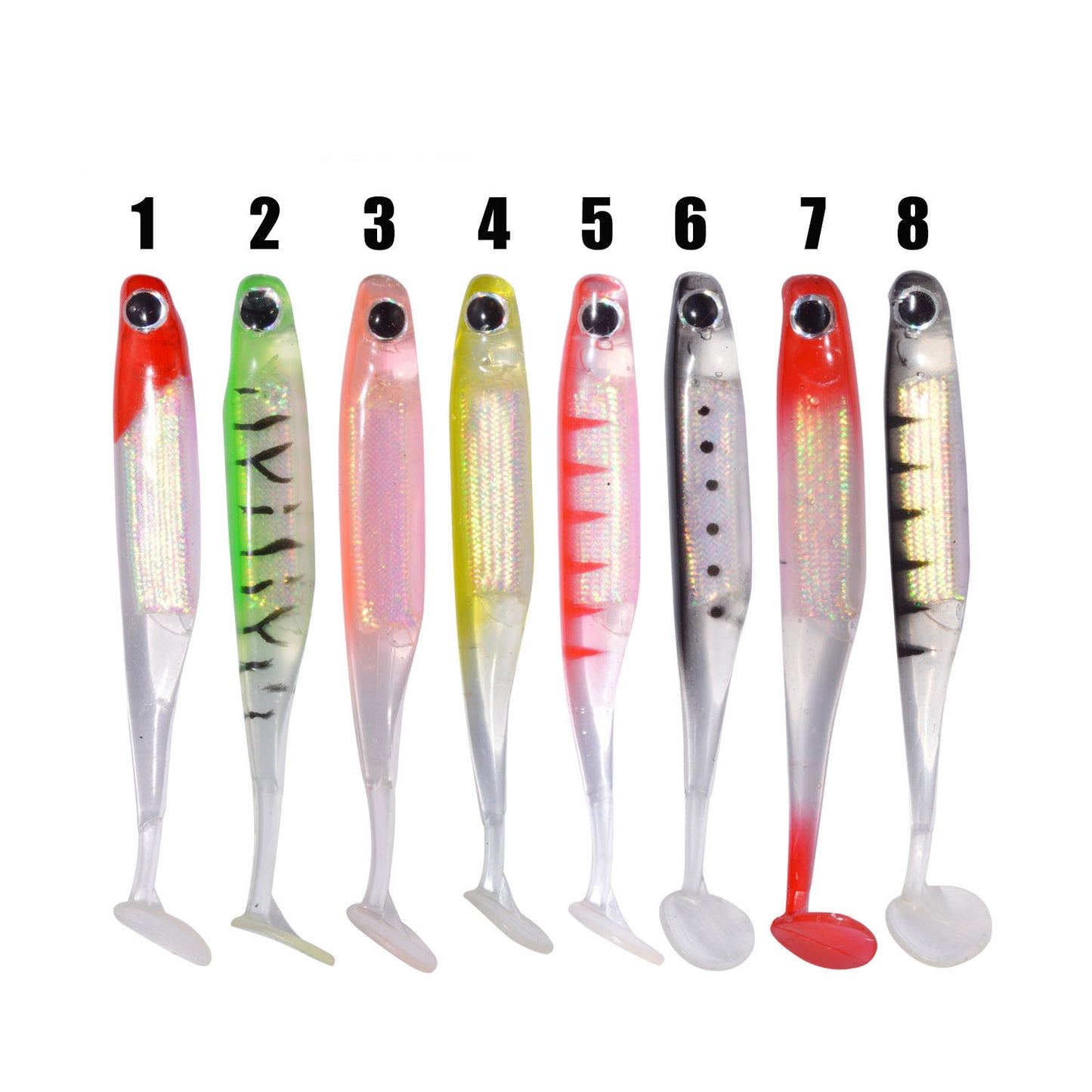 Home Fashion Reflective Roadrunner Soft Lures