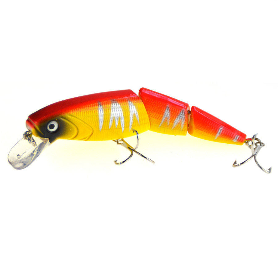 JOINTED MINNOW 3D EYES WITH HOOKS JIGBAIT