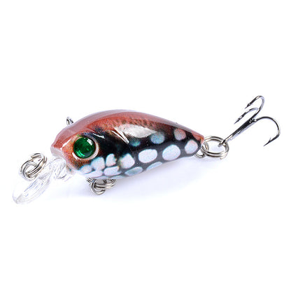 Micro-object 4.5CM Slow Noise Plastic Fake Bait Bass And Mandarin Fish Hard Bait