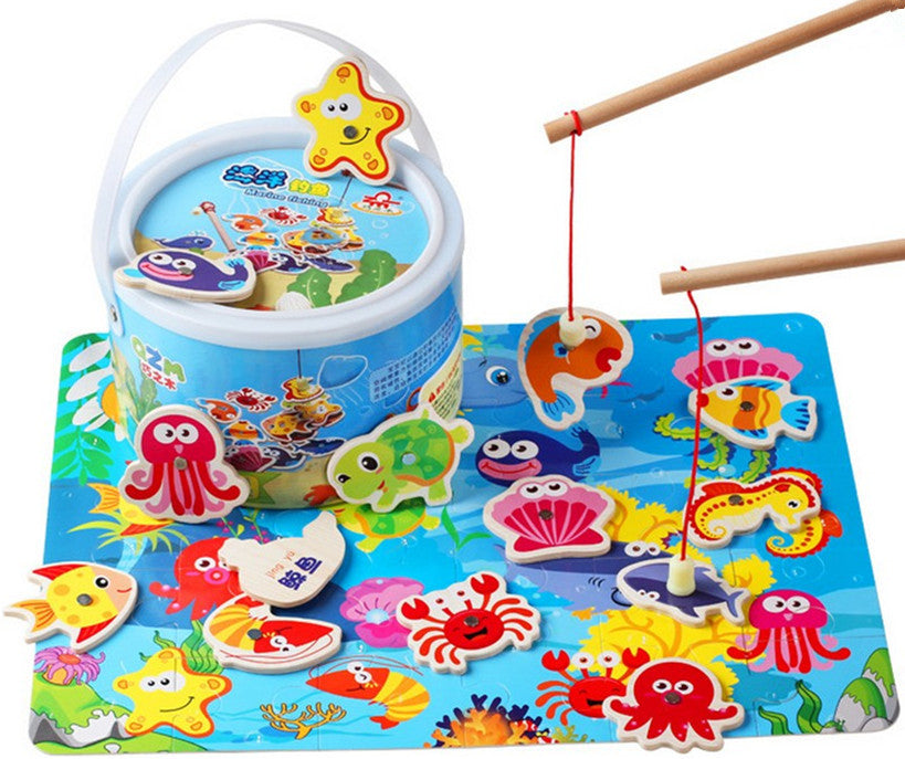 Ocean fishing children's educational toys