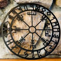 Iron Viking Compass Wall Art