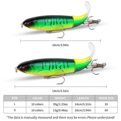 Propeller Tail Whopper Plopper kit XH-A002-A