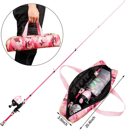 Children And Teenagers Outdoor Fishing Equipment Set