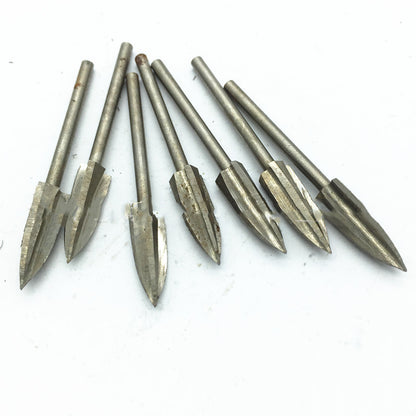 Steel wood carving bit set