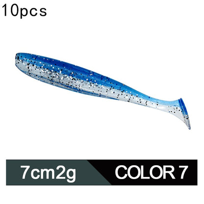 Two-color soft lure lure bionic lure