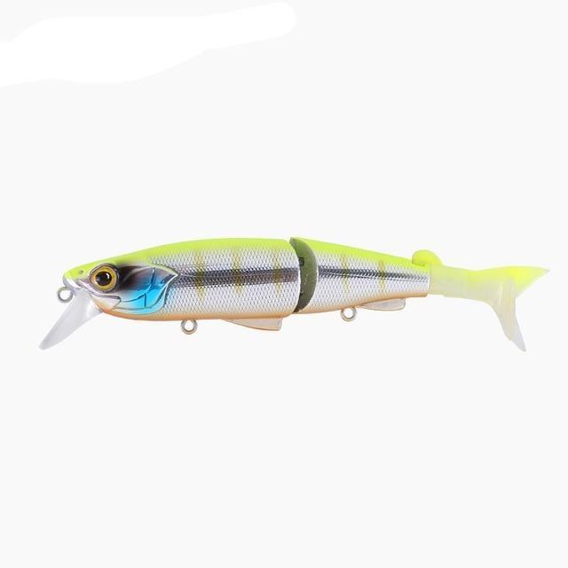 Perch shadow two knotty fish soft tail lure