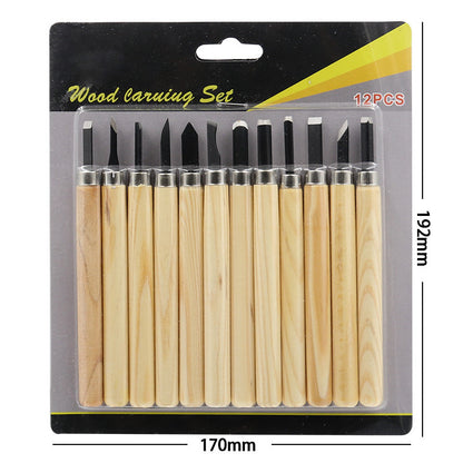 Pine Manganese Steel Wood Carving kit