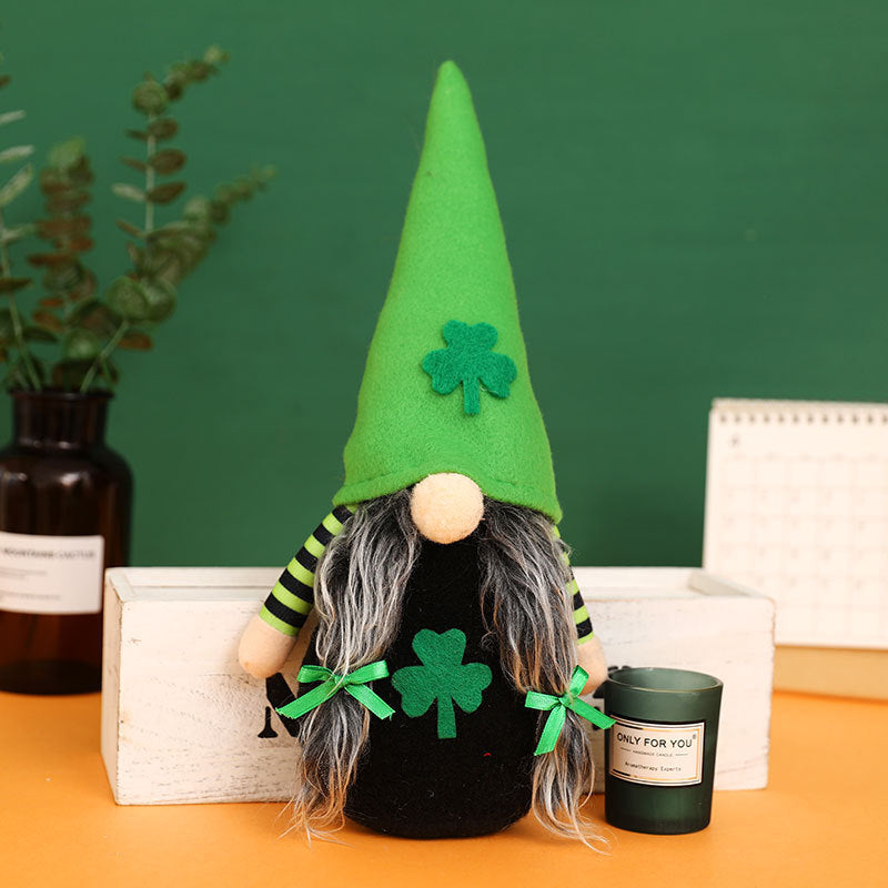 Irish St Patrick's Day Green Hat Gnome