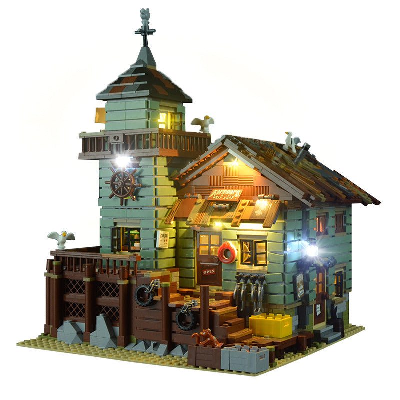 Building Blocks Old Fishing House LED Lighting