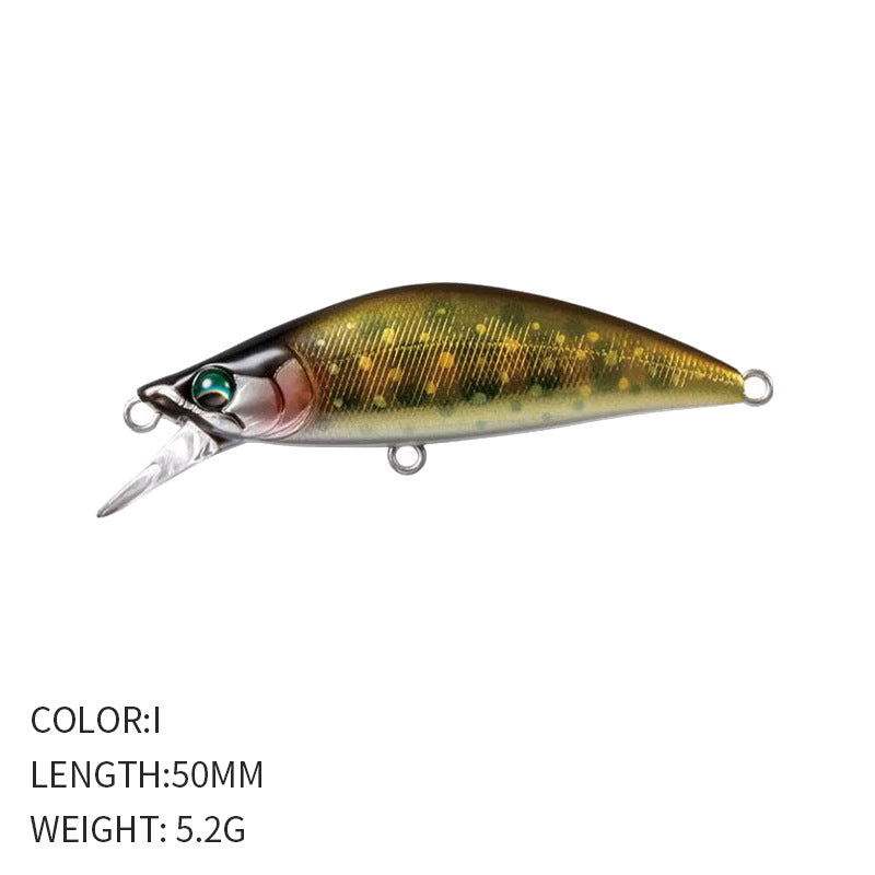 Submerged Long Casting Warped Mouth Bass Mini Microbait