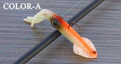 Built-in Lead Hook Octopus Squid Soft Bait