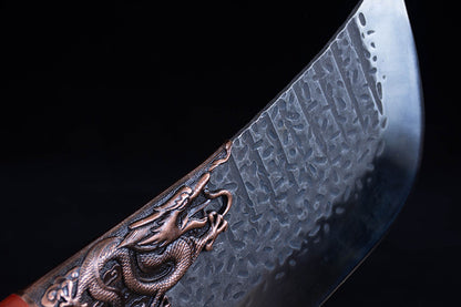 Forged Stainless Steel Kitchen Knife With Round Head