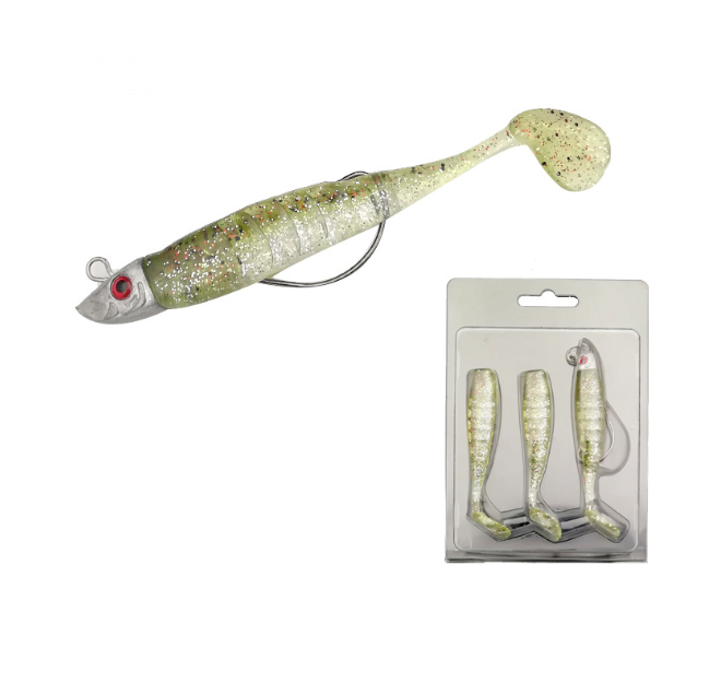 T tail swing fish lure soft bait soft bug