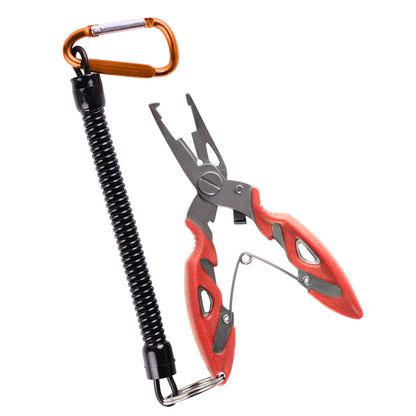 Outdoor Stainless Steel Curved Nose Fishing Pliers