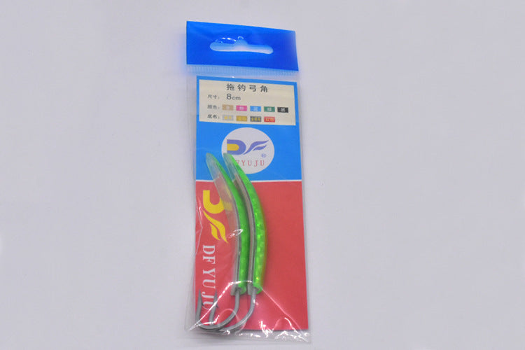 Trolling Bow Angle 7-10cm Water Mouse Fishing Horse Mackerel Smoke Baby Big Green Needle Bait