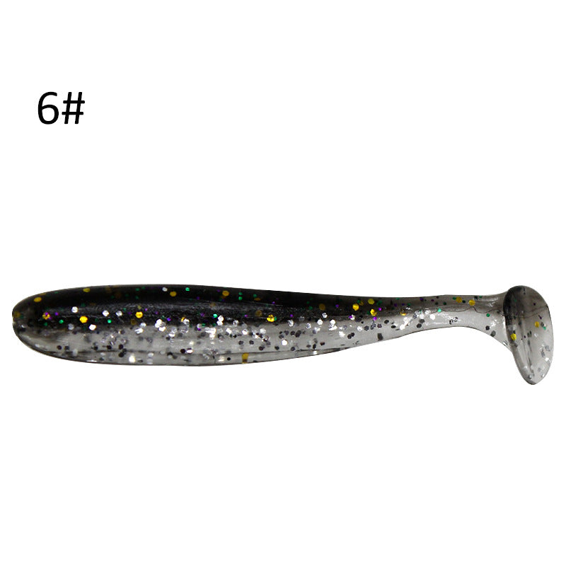 Two-color T tail sub-bait soft bait