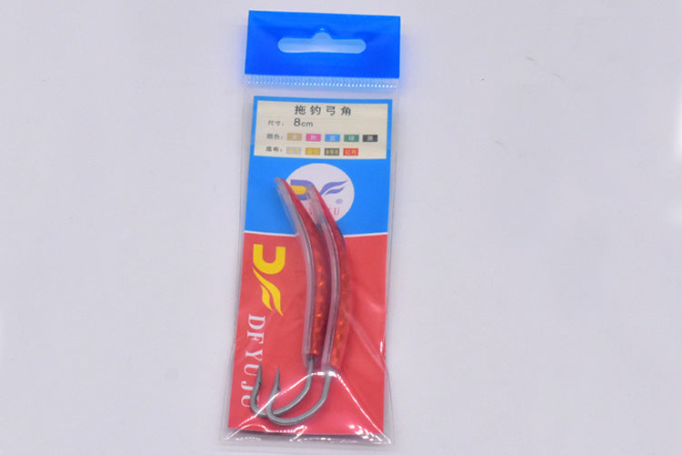 Trolling Bow Angle 7-10cm Water Mouse Fishing Horse Mackerel Smoke Baby Big Green Needle Bait