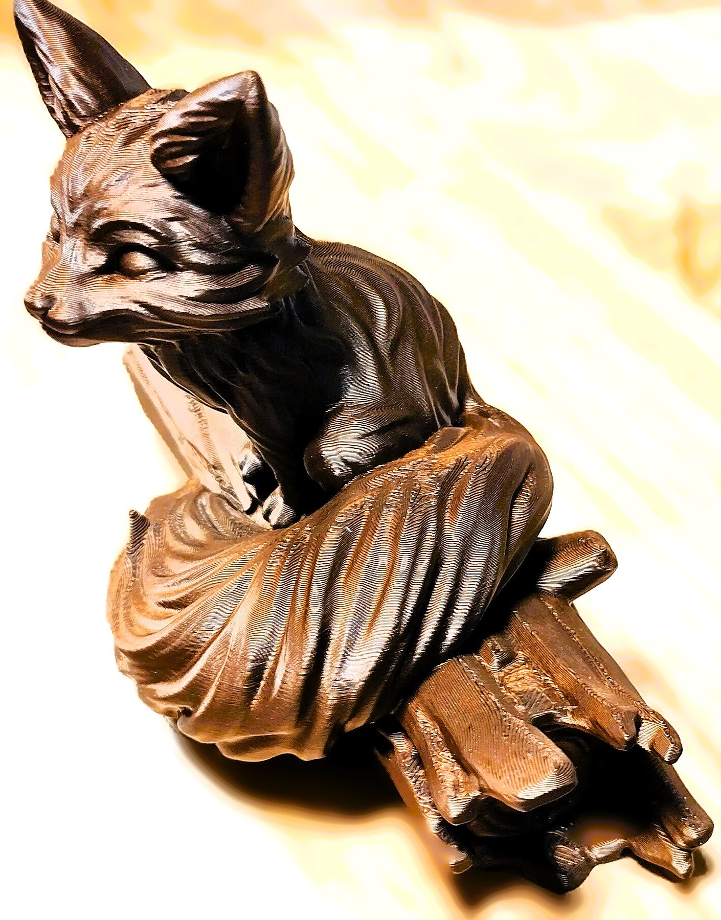 Copper Fox Figure