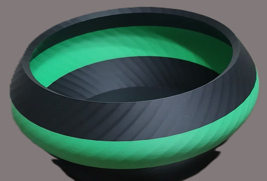 Decor Bowl Black & Green