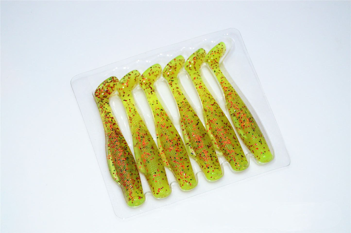 Multicolor T-tail Lure Soft Bait Set