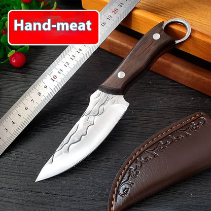 Handle Meat Outdoor Portable Camping Tactical Knife