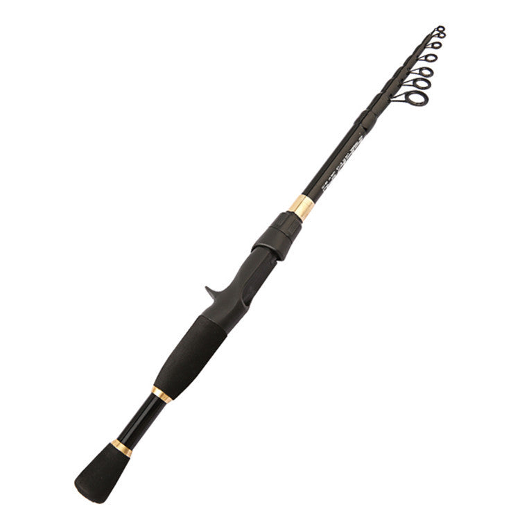 Ultra Short Telescopic Carbon Road Sub Fishing Rod