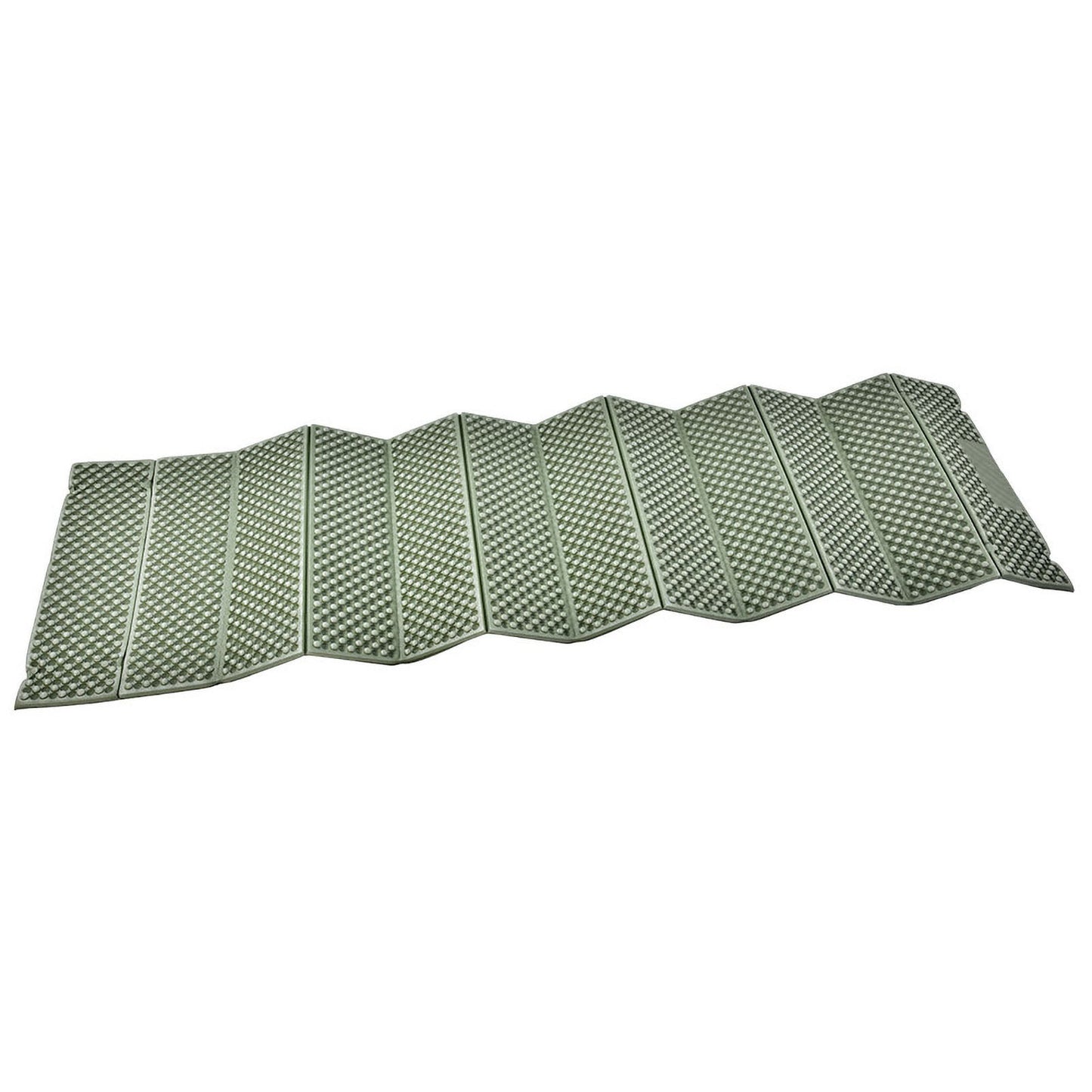 Sleeping Pad Waterproof Mattress Outdoor Foam Camping Mat Folding Beach Tent ( Army Green)