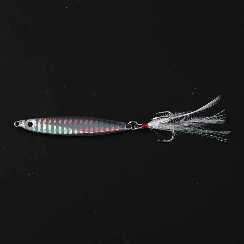 Feather Hook Sequins Lure Bait