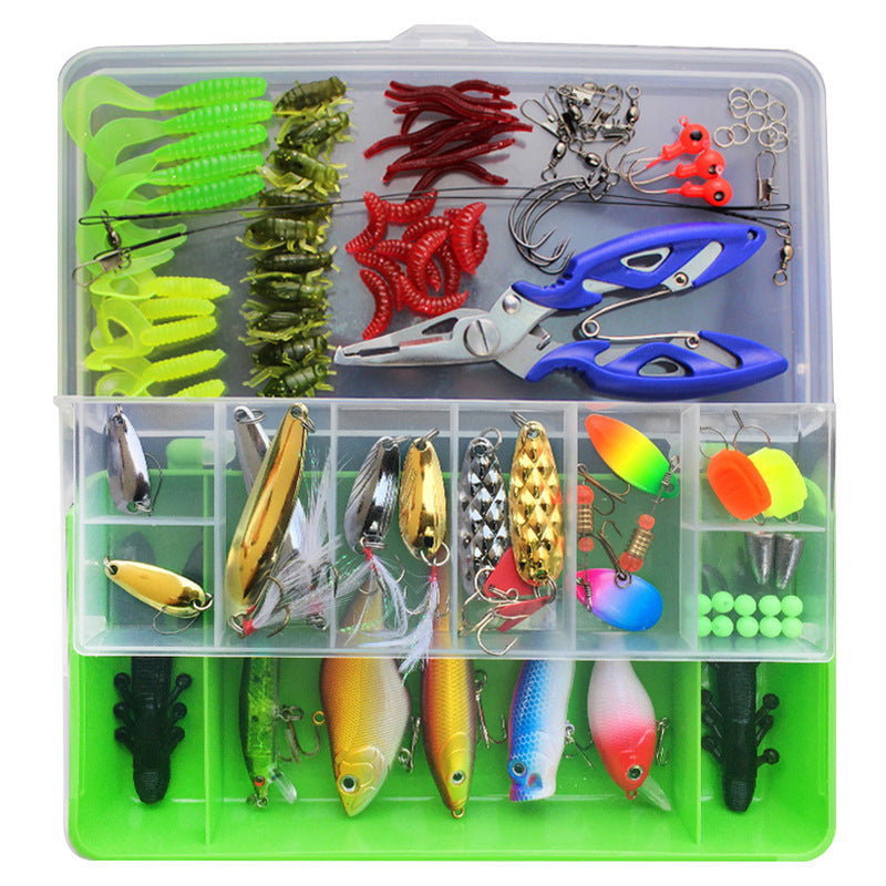 Lure Bait 101 Pieces Set Cross Border  Merchant  One Piece Of Weihai Fishing Gear