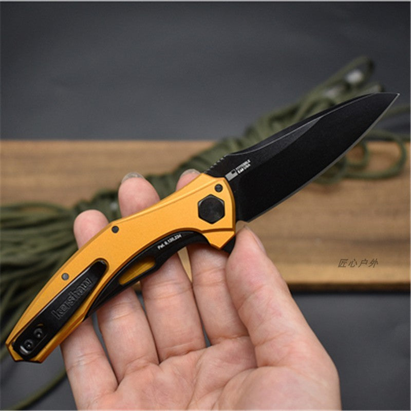 Wilderness Camping Self-defense Portable Folding Knife EDC Fruit