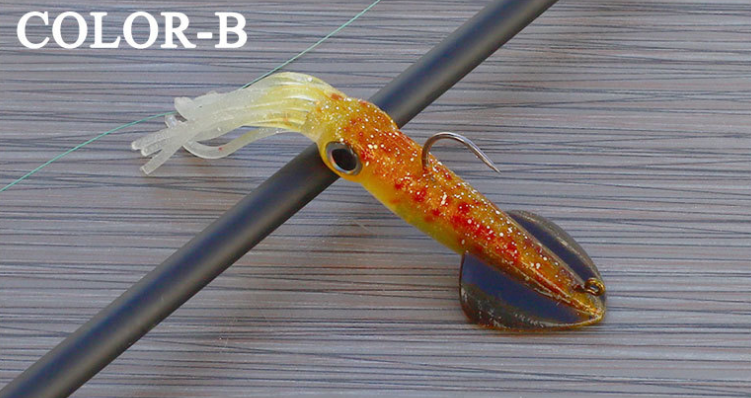 Built-in Lead Hook Octopus Squid Soft Bait