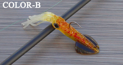 Built-in Lead Hook Octopus Squid Soft Bait