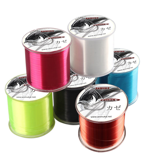 Tension 500 M Fishing Line Raw Silk Nylon