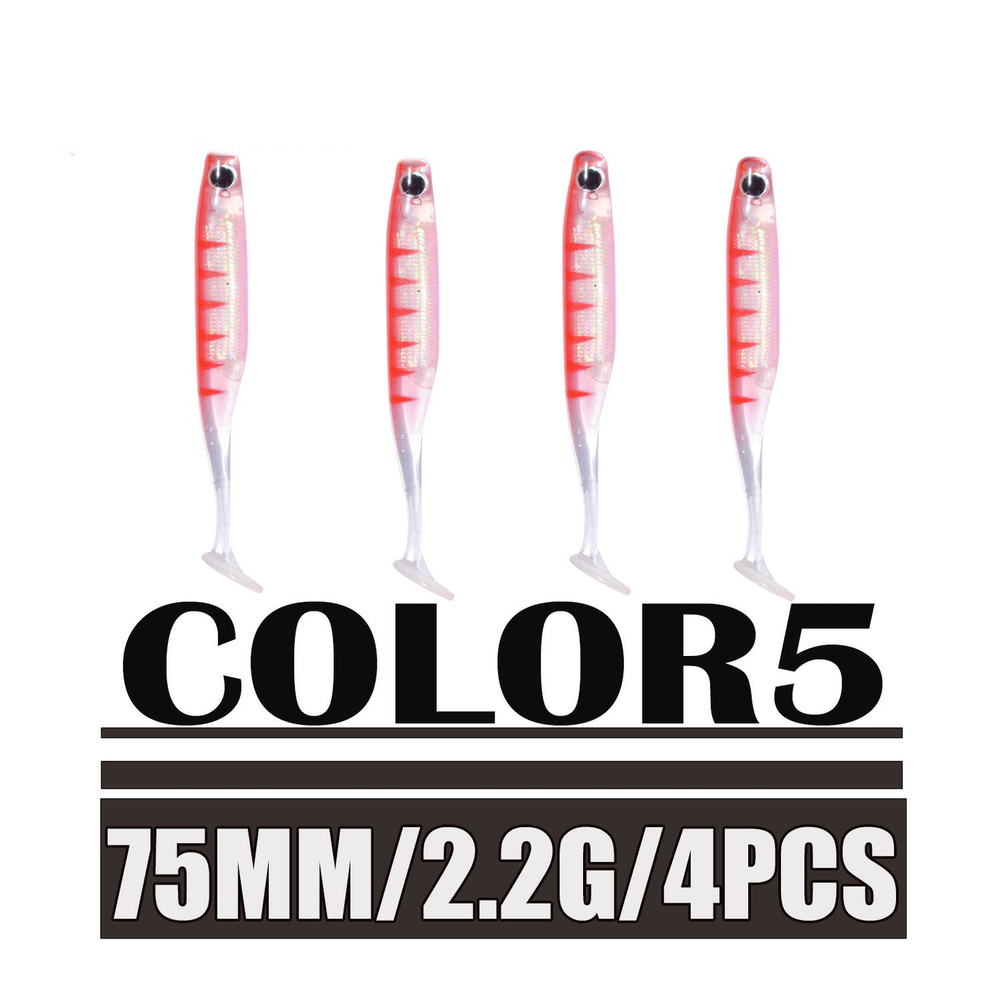 Home Fashion Reflective Roadrunner Soft Lures