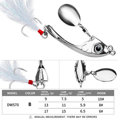 Lure String Moon Spinning Sequins Long-distance Casting