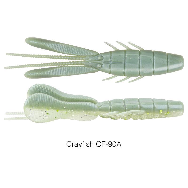 Shrimp Bait 90mm8g For Soft Worm Black Pit Bass