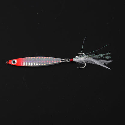 Feather Hook Sequins Lure Bait