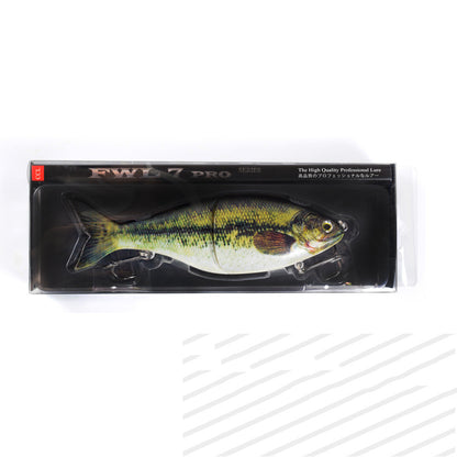 Wo-section Metal Connection Lure Lure Submersible S-shaped Multi-section Fishing Lure