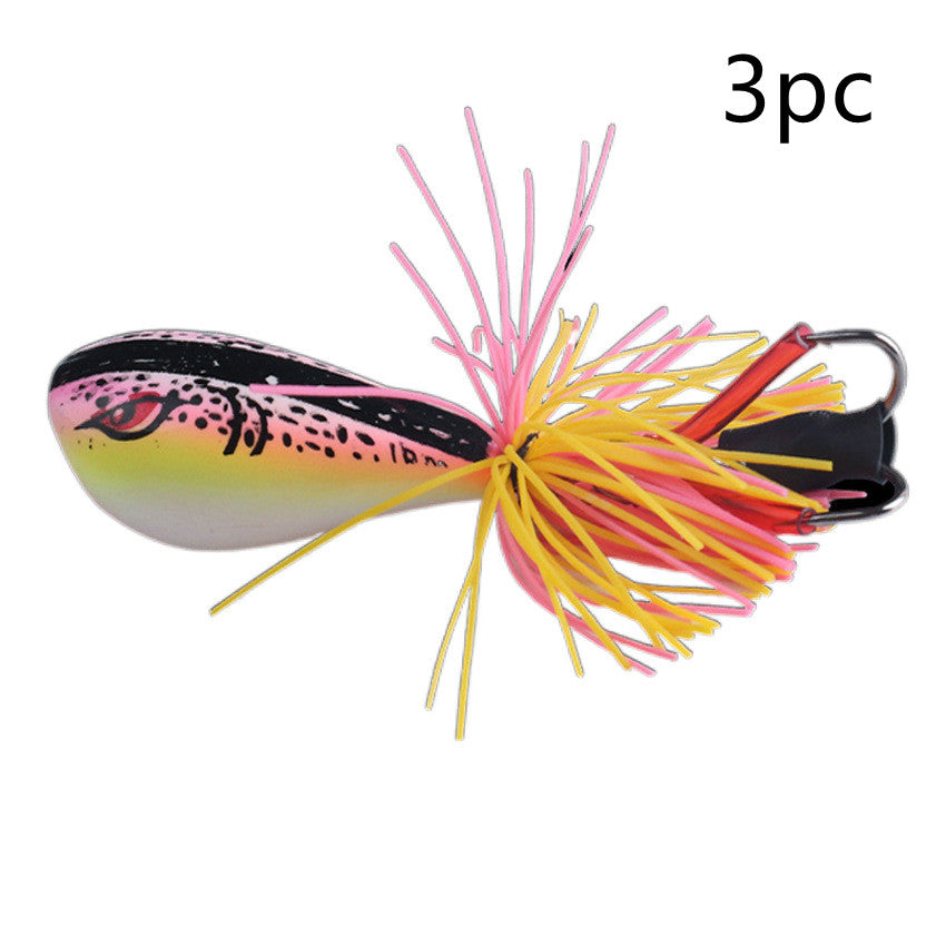 Factory direct new Lei frog ABS plastic Lei frog hook Luya lure frog frog frog frog special frog